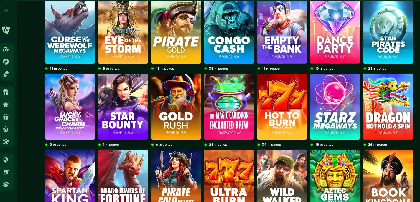 Мобильная версия Ton Play casino и интерфейс слотов